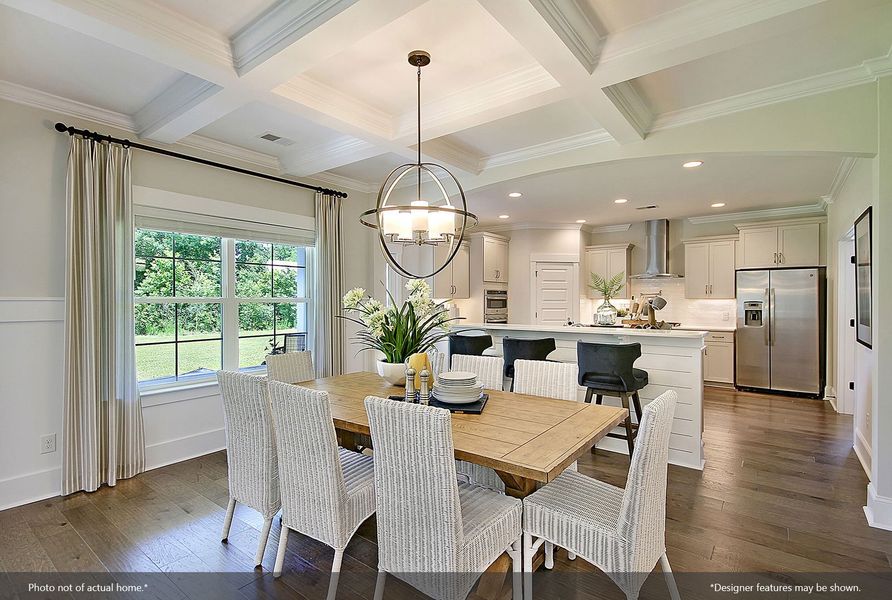 Furnished interior view inside a new home in Fieldstone, Lexington (Image 8).