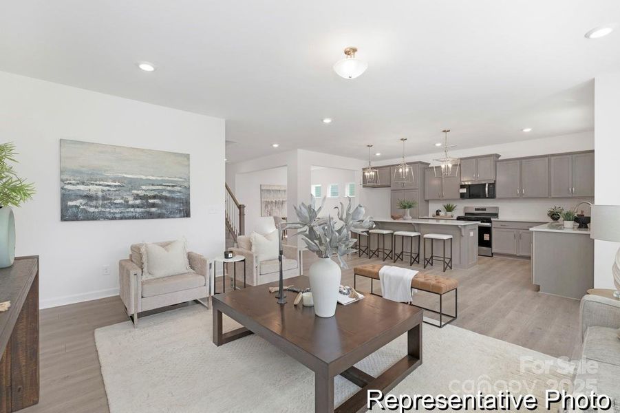 Furnished interior view inside a new home in Colvin Park, Rock Hill (Image 15).
