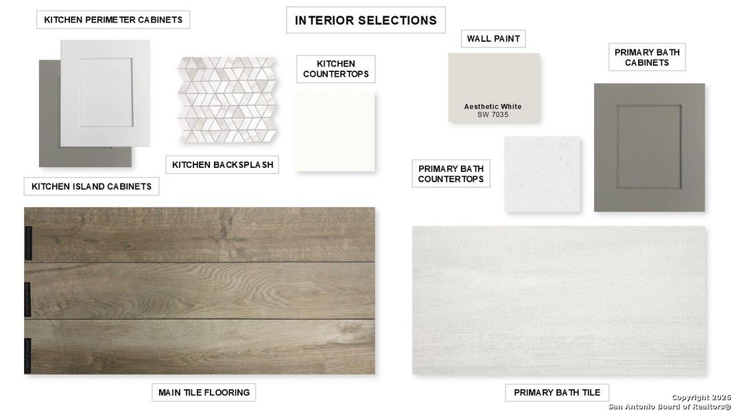 Sample of building materials used in homes in Ladera 50', San Antonio (Image 28).