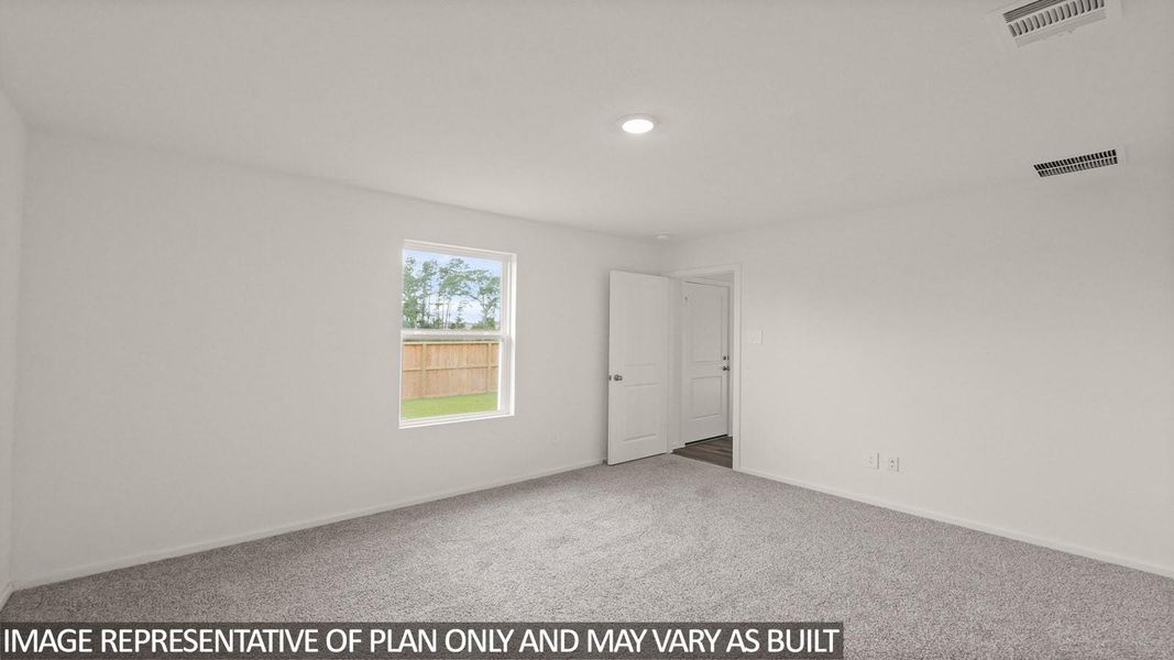 Spacious, unfurnished interior of a new home in Presswoods, Splendora (Image 13). Spacious, unfurnished interior of a new home in Presswoods, Splendora (Image 13).