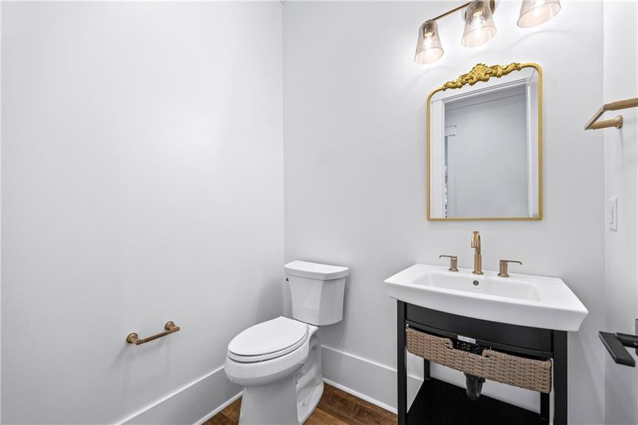 Furnished interior view inside a new home in , Flowery Branch (Image 68).