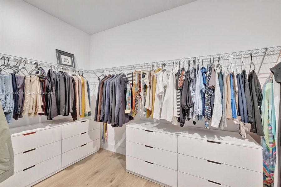 Large Primary Bathroom, with dual vanity, separate soaking tub