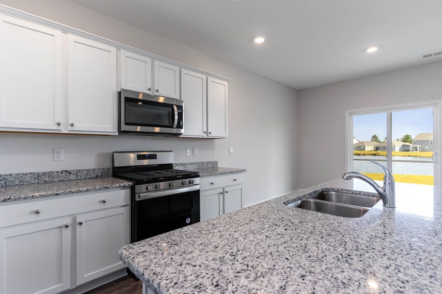 Representative furnished interior of a home built from the HAYDEN by D.R. Horton in South Haven, Camden (Image 8).