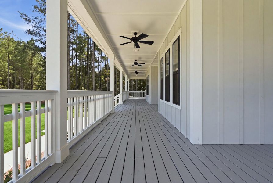 Exterior details and patio area of a home in , Moncks Corner (Image 37).
