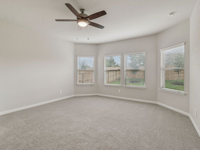 Spacious, unfurnished interior of a new home in Sagebrooke - Premier Series, San Antonio (Image 15). Spacious, unfurnished interior of a new home in Sagebrooke - Premier Series, San Antonio (Image 15).