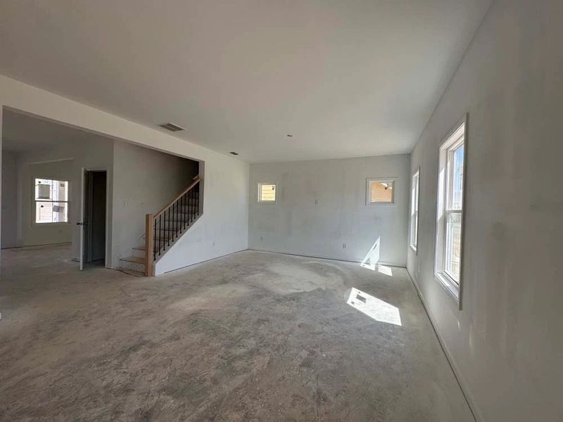 Family Room Construction Progress Family Room Construction Progress
