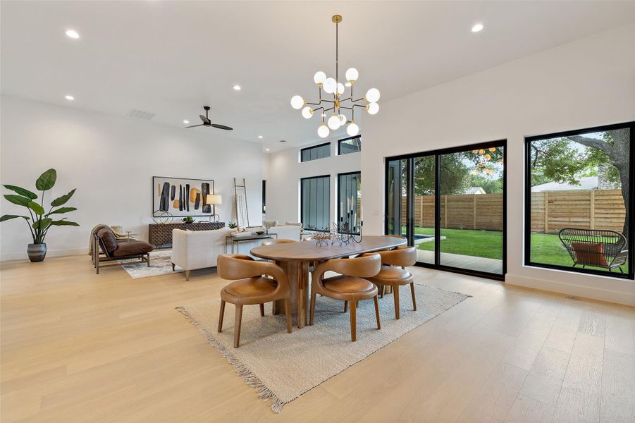 Furnished interior view inside a new home in , Austin (Image 29).