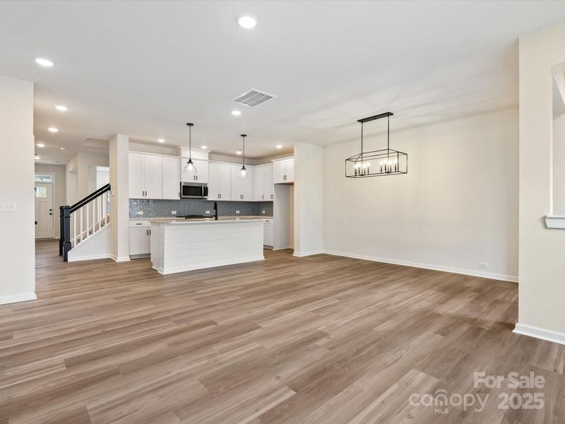 Spacious, unfurnished interior of a new home in North Creek Village - Townhomes, Huntersville (Image 25).