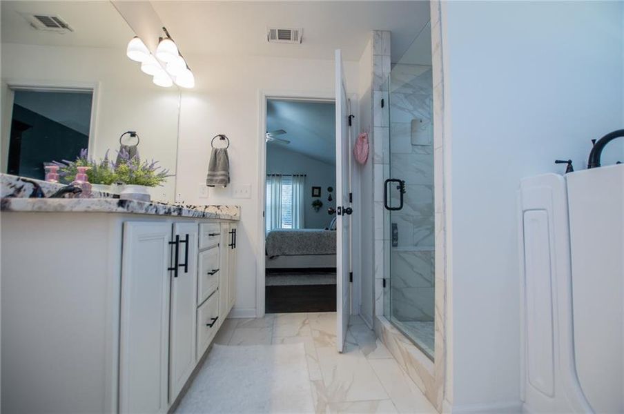 Furnished interior view inside a new home in , Villa Rica (Image 12). Furnished interior view inside a new home in , Villa Rica (Image 12).