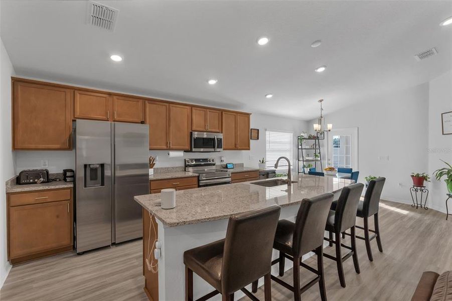 Furnished interior view inside a new home in , Ocala (Image 16).