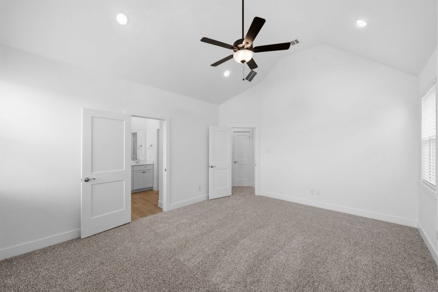 Spacious, unfurnished interior of a new home in Bridgeland, Cypress (Image 30). Spacious, unfurnished interior of a new home in Bridgeland, Cypress (Image 30).