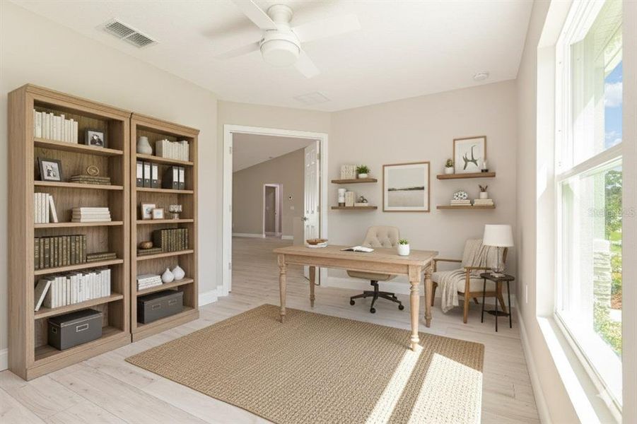Furnished interior view inside a new home in , Palm Bay (Image 12).