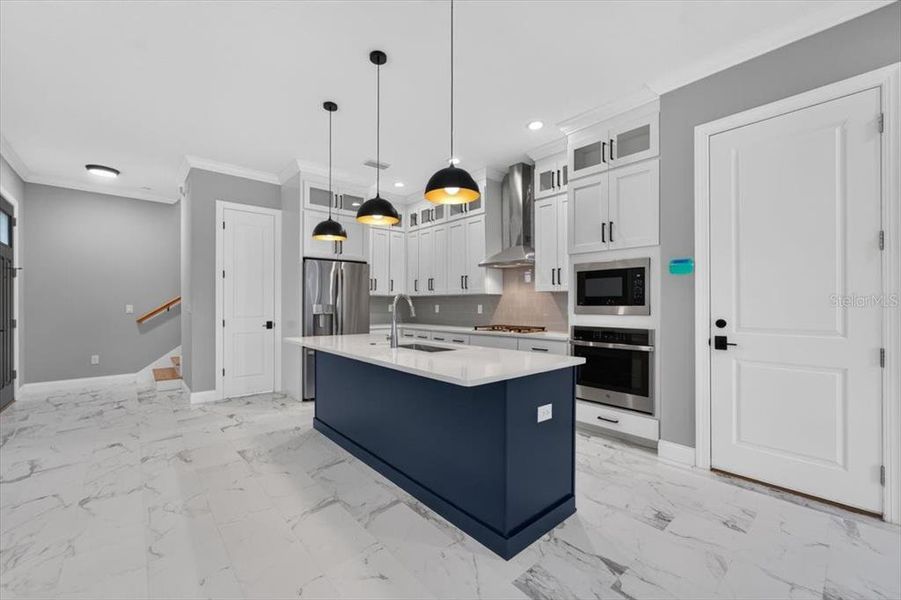 Furnished interior view inside a new home in , Tampa (Image 13).