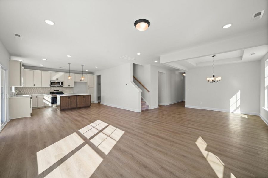 Spacious, unfurnished interior of a new home in Pisgah Park, Kernersville (Image 26).