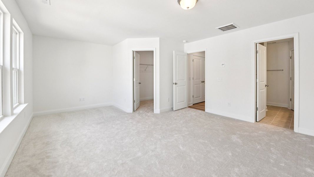 The Rochester Plan by DRB homes in Greenway Overlook, Charlotte NC - Primary Bedroom