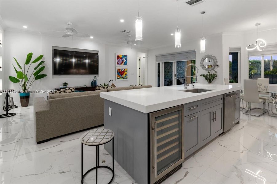 Furnished interior view inside a new home in , Homestead (Image 15).
