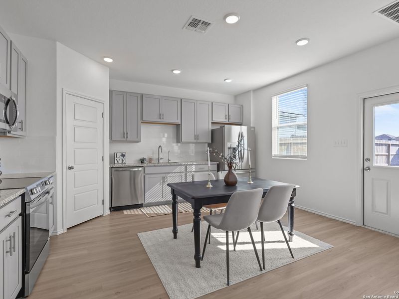 Furnished interior view inside a new home in Applewhite Meadows, San Antonio (Image 10).