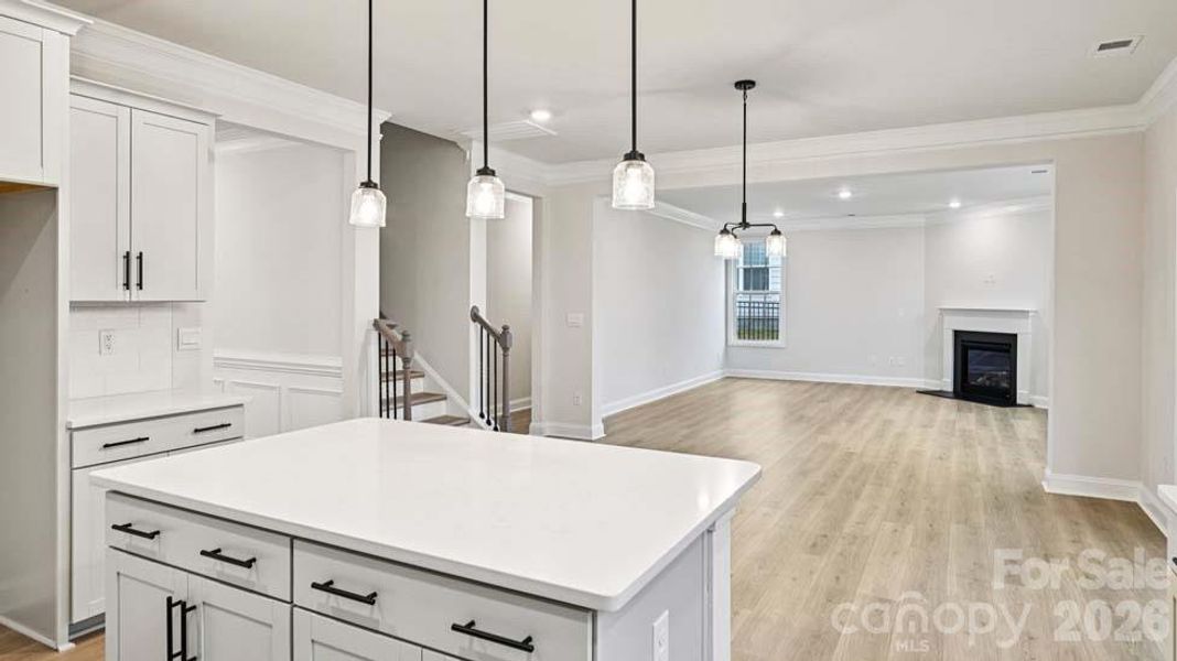 Furnished interior view inside a new home in Sylvan Creek, Denver (Image 6).