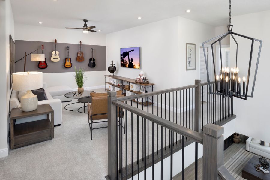 Representative furnished interior of a home built from the Oceana by Mattamy Homes in Avila, Jensen Beach (Image 6).