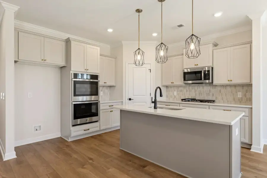 Furnished interior view inside a new home in Ridgecrest at Midway, Anderson (Image 8).
