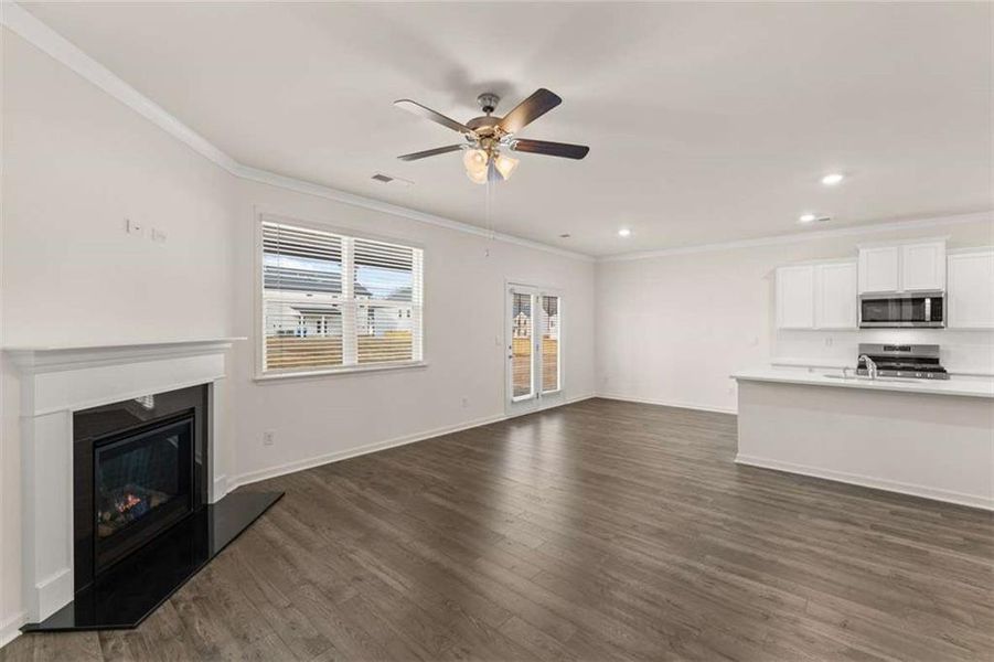 Spacious, unfurnished interior of a new home in Independence, Loganville (Image 29). Spacious, unfurnished interior of a new home in Independence, Loganville (Image 29).
