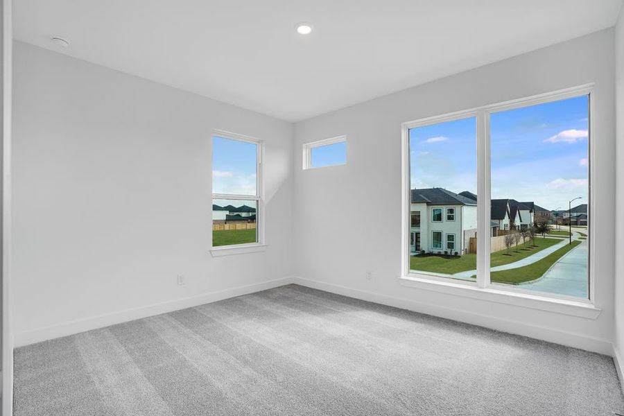 Spacious, unfurnished interior of a new home in Avalon at Cypress, Cypress (Image 15).