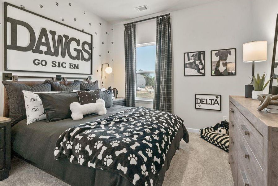 Furnished interior view inside a new home in Alder Creek, Cumming (Image 32).
