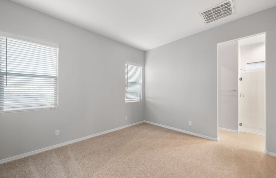 Spacious, unfurnished interior of a new home in Sun City Festival, Buckeye (Image 16). Spacious, unfurnished interior of a new home in Sun City Festival, Buckeye (Image 16).