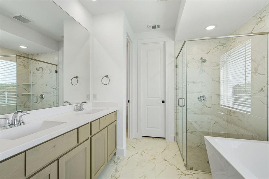 Furnished interior view inside a new home in Hillstead, Lavon (Image 3). Furnished interior view inside a new home in Hillstead, Lavon (Image 3).