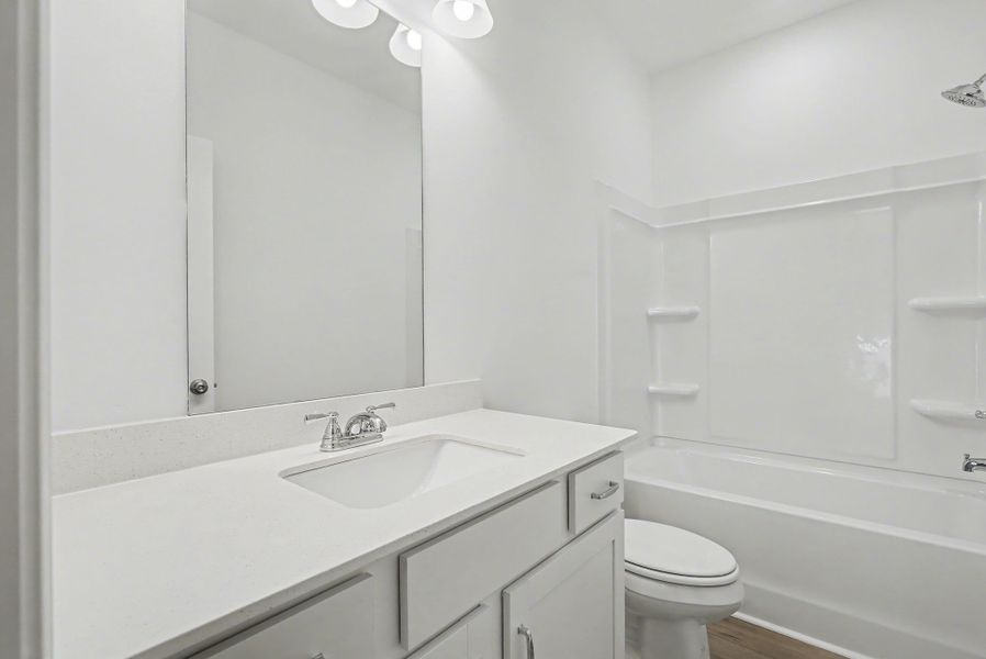 Furnished interior view inside a new home in Cantigny Park, Clarksville (Image 7). Furnished interior view inside a new home in Cantigny Park, Clarksville (Image 7).