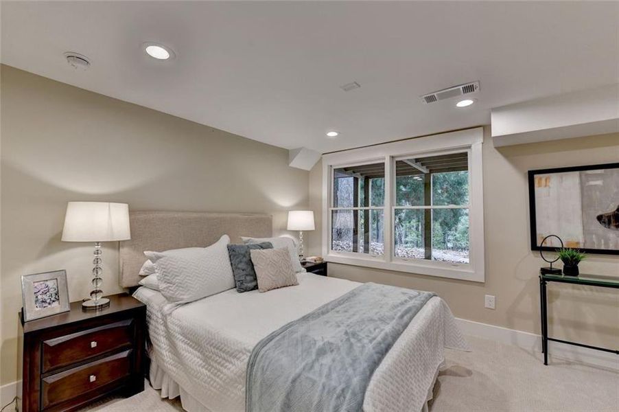 Furnished interior view inside a new home in , Atlanta (Image 6).