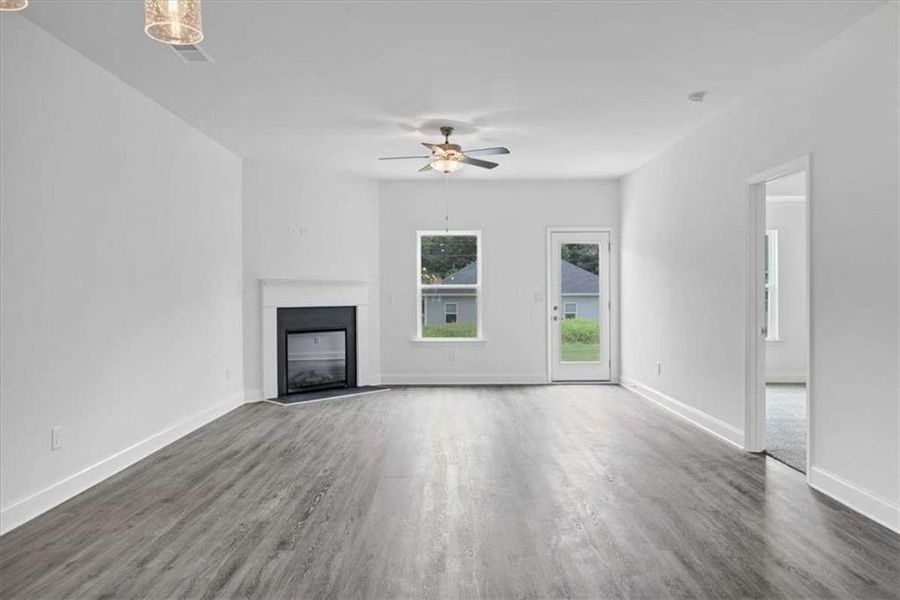 Spacious, unfurnished interior of a new home in Park Place, Bowdon (Image 17).