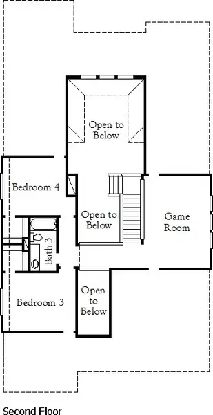 2D floor plan layout of this home in Wildtree, Montgomery, TX (Image 3). 2D floor plan layout of this home in Wildtree, Montgomery, TX (Image 3).