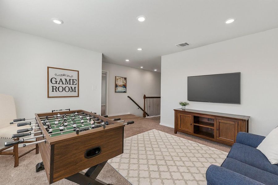 Furnished interior view inside a new home in Carlson Place, Georgetown (Image 13).