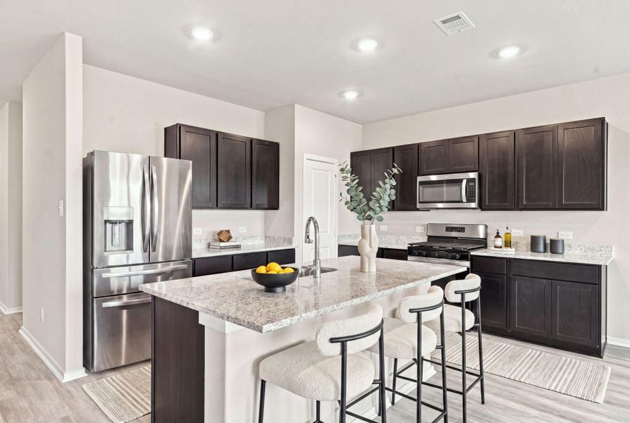 Furnished interior view inside a new home in Windcress, Cove (Image 12).