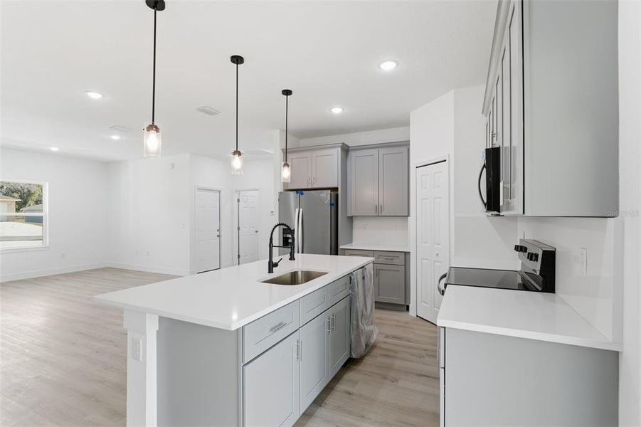 Furnished interior view inside a new home in , Citrus Springs (Image 8). Furnished interior view inside a new home in , Citrus Springs (Image 8).