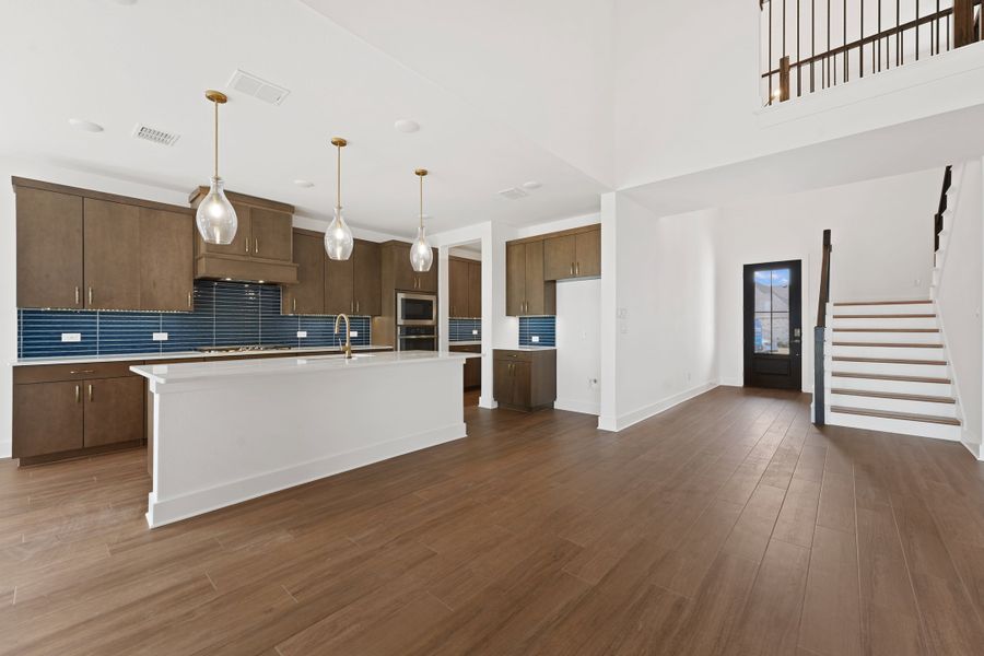 Furnished interior view inside a new home in Union Park, Little Elm (Image 14).