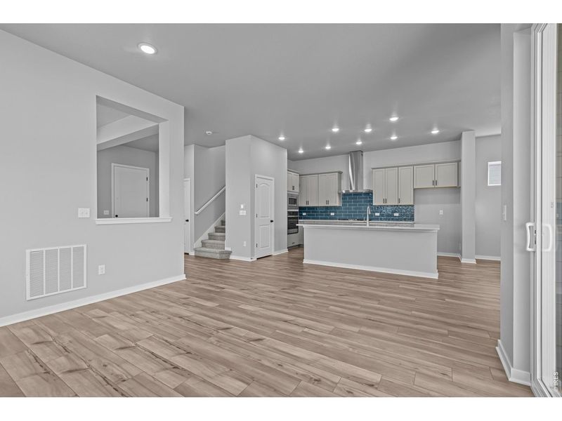 Spacious, unfurnished interior of a new home in Kinston Cottage, Loveland (Image 24). Spacious, unfurnished interior of a new home in Kinston Cottage, Loveland (Image 24).