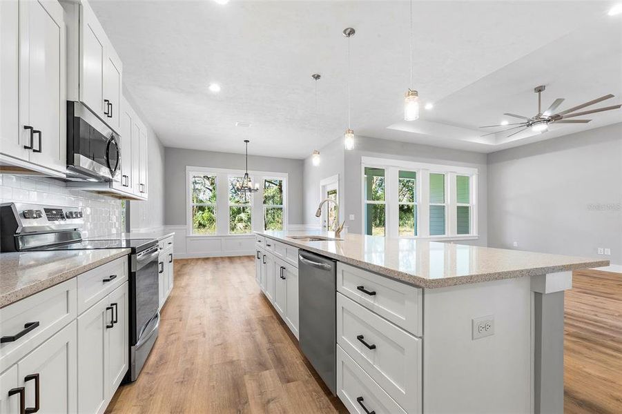 Furnished interior view inside a new home in , Lake City (Image 5). Furnished interior view inside a new home in , Lake City (Image 5).