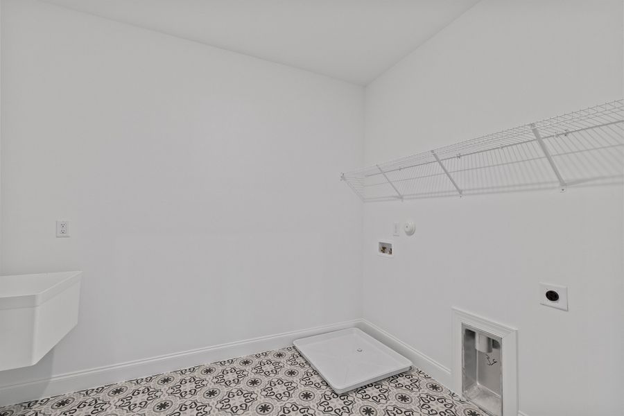 Representative unfurnished interior of a home built from the The Hampton by RobuckHomes in Baylee Ridge, Selma (Image 105). Representative unfurnished interior of a home built from the The Hampton by RobuckHomes in Baylee Ridge, Selma (Image 105).