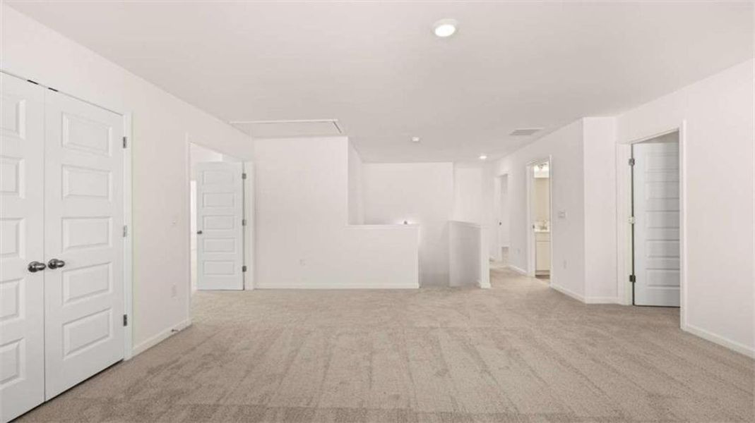 Spacious, unfurnished interior of a new home in Wildwood, Covington (Image 16). Spacious, unfurnished interior of a new home in Wildwood, Covington (Image 16).