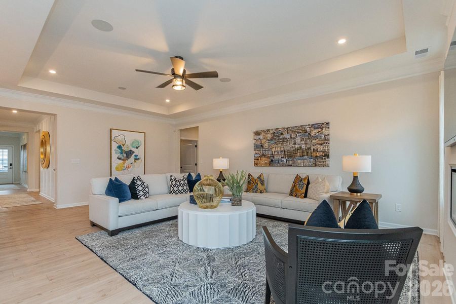 Furnished interior view inside a new home in Pine Bluff, Midland (Image 10).