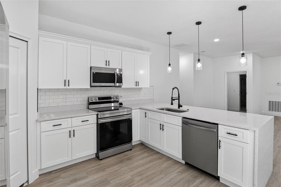 Furnished interior view inside a new home in , Citrus Springs (Image 5).