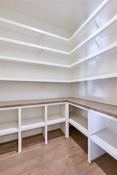 Generously sized walk-in pantry, providing ample storage and easy organization for all your kitchen essentials. Generously sized walk-in pantry, providing ample storage and easy organization for all your kitchen essentials.