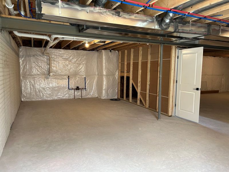 In-progress construction of a new home in Mystic Ridge, Whitmore Lake, MI (Image 66).