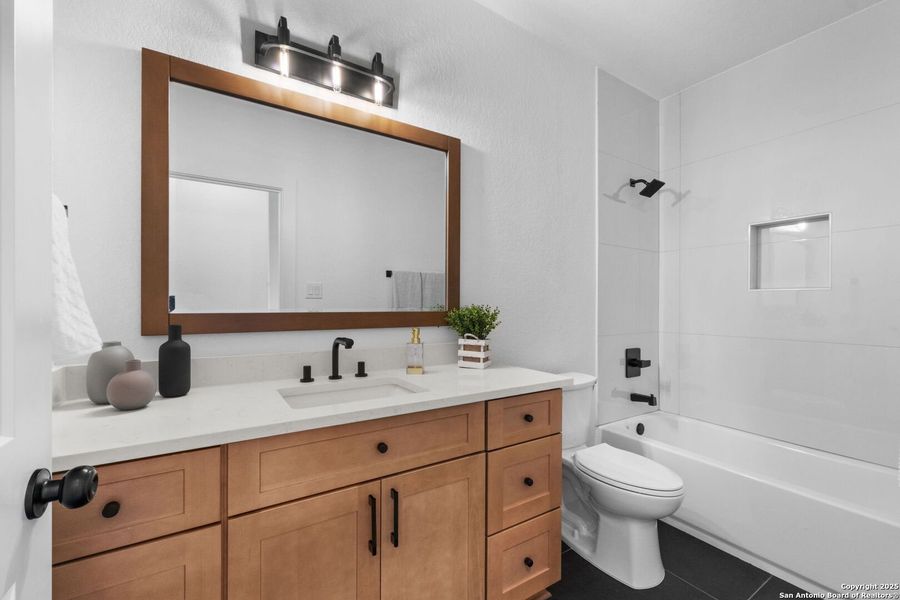 Furnished interior view inside a new home in , San Antonio (Image 12). Furnished interior view inside a new home in , San Antonio (Image 12).