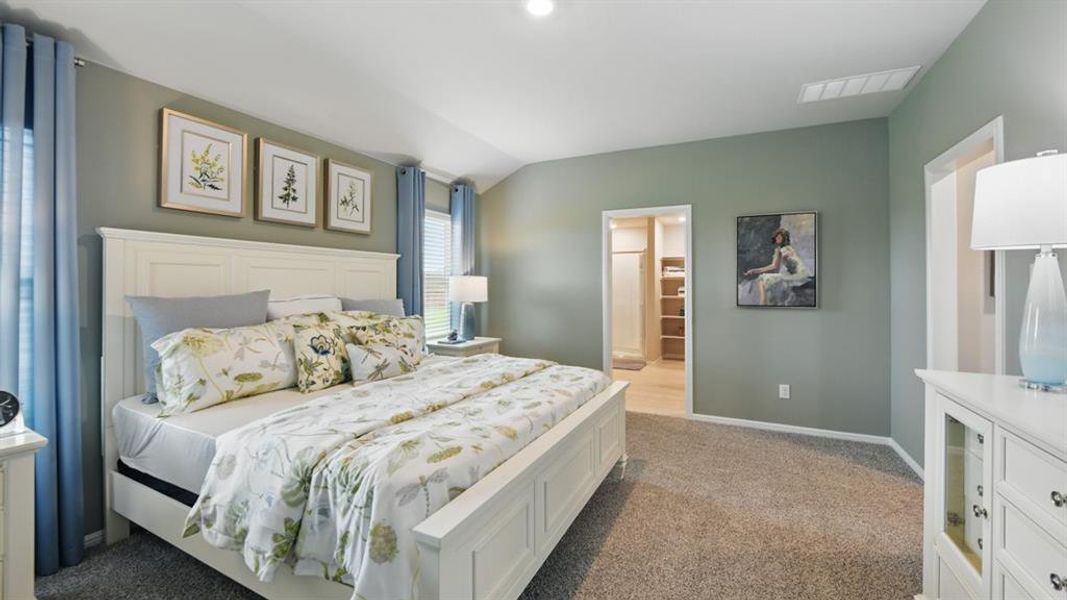 Furnished interior view inside a new home in The Hills at Reunion, Newark (Image 21).