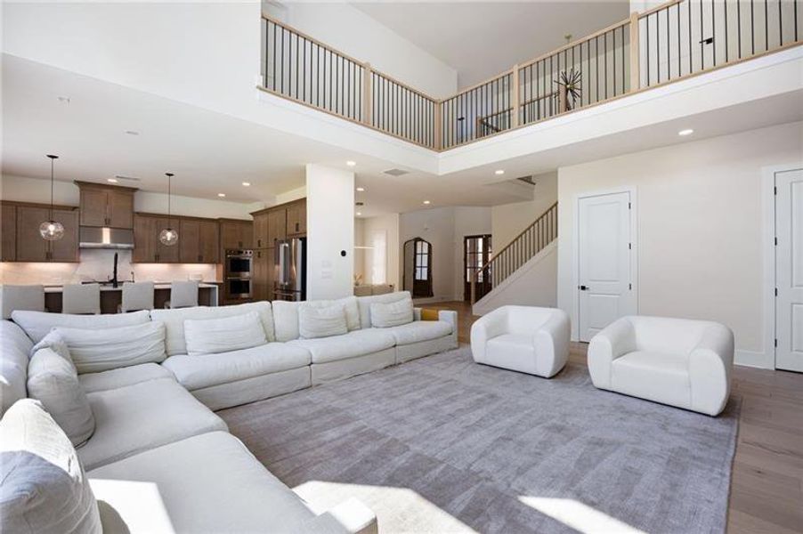 Furnished interior view inside a new home in , Woodstock (Image 7).