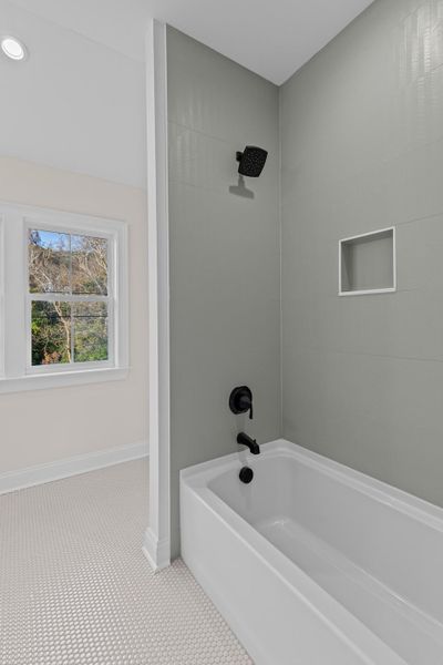 Furnished interior view inside a new home in , Charleston (Image 10).