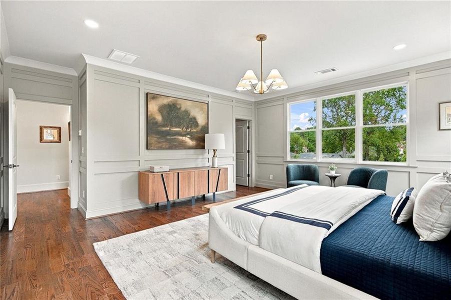 Furnished interior view inside a new home in , Smyrna (Image 14).